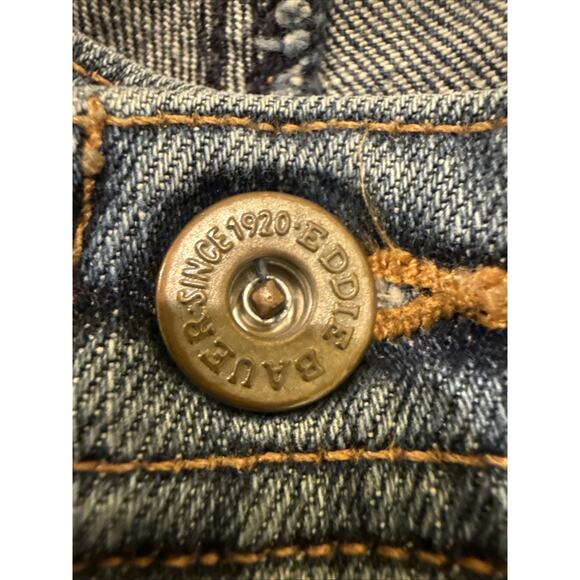 Eddie Bauer Women's Shaped Fit Bootcut Jeans Denim Blue Medium Wash Size 6 - Picture 11 of 16